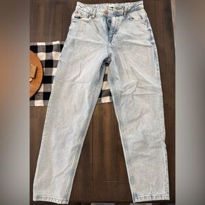 Zara Light Blue Denim Pants